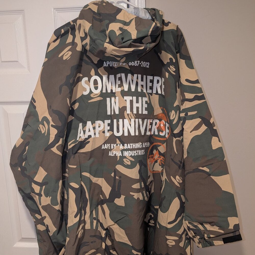 Aape by Bathing Ape Rain jacket, NWT, size L